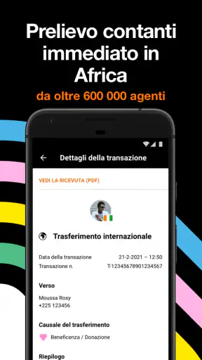 Orange Money Europa screenshot