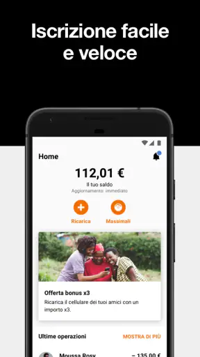 Orange Money Europa screenshot