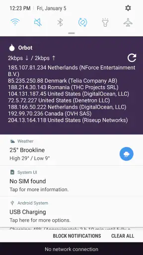Orbot: Tor per Android screenshot