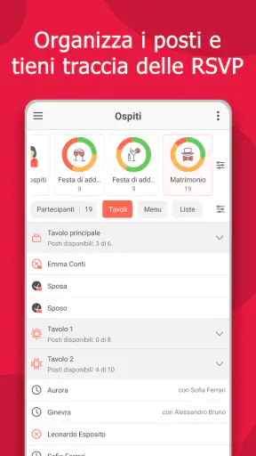 Organizzatore di Matrimoni screenshot