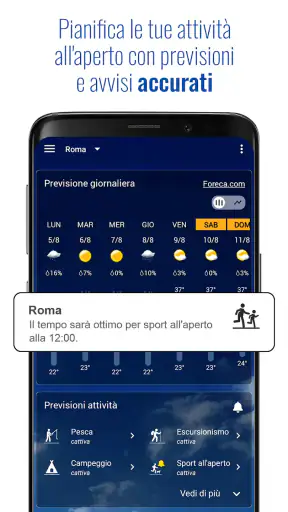 Orologio e meteo trasparente screenshot