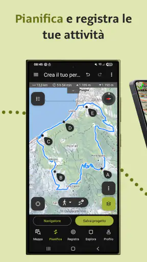 Outdooractive escursioni, bici screenshot