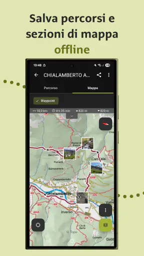 Outdooractive escursioni, bici screenshot