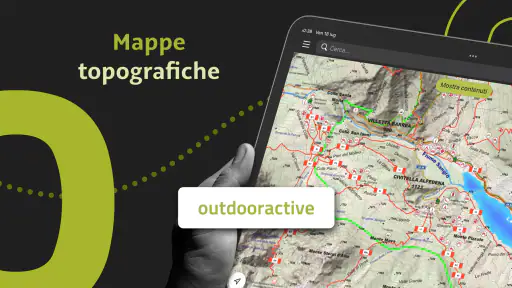 Outdooractive escursioni, bici screenshot