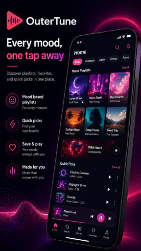 OuterTune Music Player screenshot