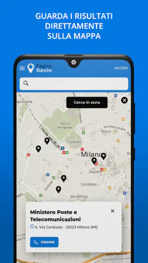 PagineBianche screenshot