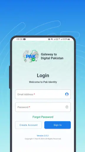 Pak Identity screenshot