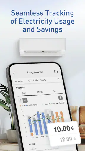 Panasonic Comfort Cloud screenshot
