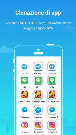 Parallel Space -acct. multipli screenshot