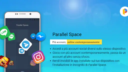 Parallel Space -acct. multipli screenshot