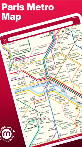 Paris Metro – Map and Routes screenshot