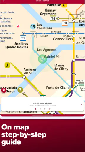 Paris Metro – Map and Routes screenshot