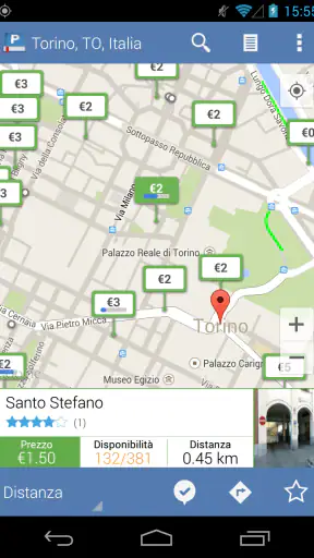 Parkopedia Parcheggi screenshot