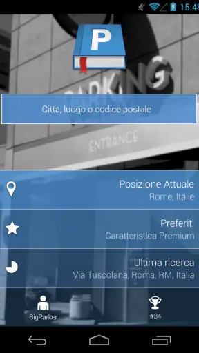 Parkopedia Parcheggi screenshot