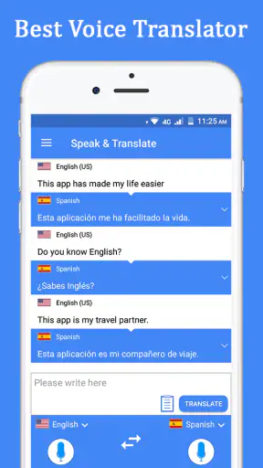 Parla e traduci le lingue screenshot