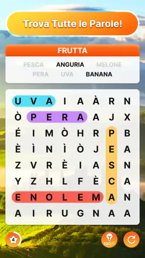 Parole intrecciate Italiano screenshot