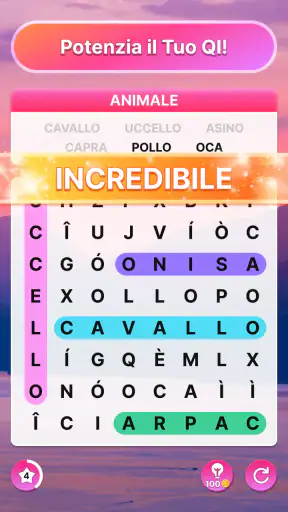 Parole intrecciate Italiano screenshot