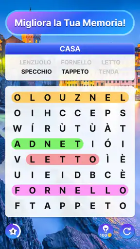 Parole intrecciate Italiano screenshot