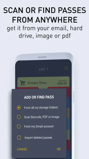 PassWallet - pass mobili screenshot