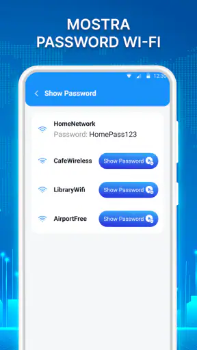 Password Wifi Analizzatore screenshot