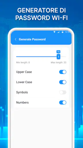 Password Wifi Analizzatore screenshot