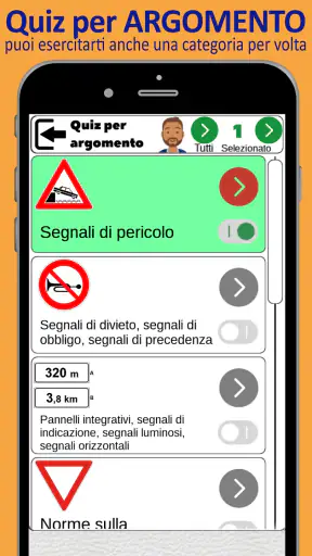 Patente AM Quiz Ciclomotore 50 screenshot