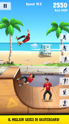 Pattinatore acrobatico screenshot
