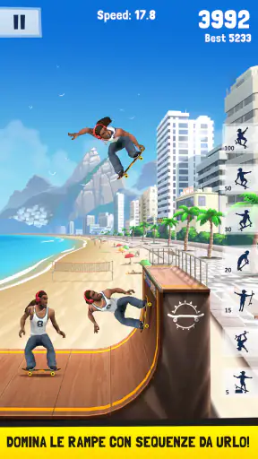 Pattinatore acrobatico screenshot
