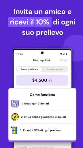 Pawns.app: Sondaggi Retribuiti screenshot