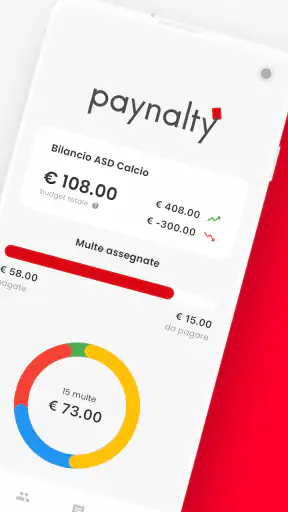 Paynalty - Gestisci la squadra screenshot
