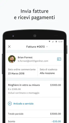 PayPal Business screenshot