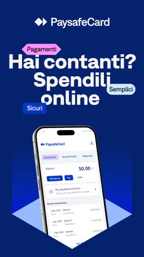 PaysafeCard–pagare in contanti screenshot