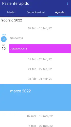 pazienterapido screenshot