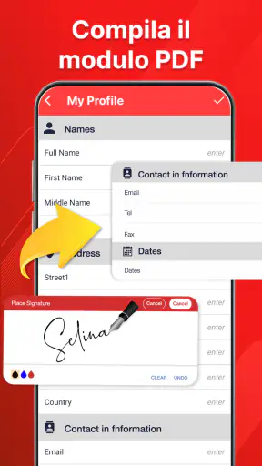 PDF Compilare e Firmare screenshot