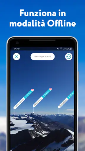 PeakVisor - Mappa 3D & Cime screenshot