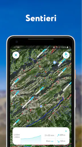 PeakVisor - Mappa 3D & Cime screenshot