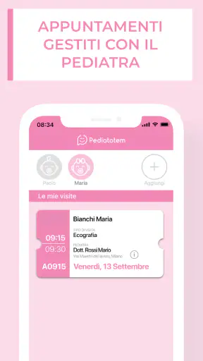 Pediatotem Paziente screenshot