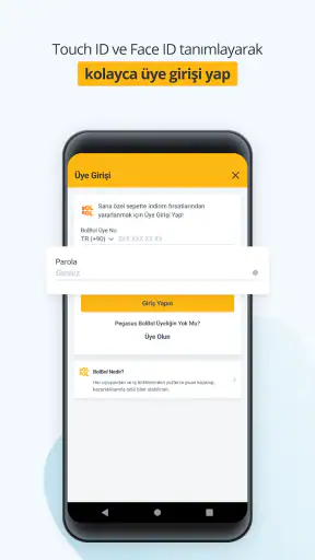Pegasus Airlines screenshot