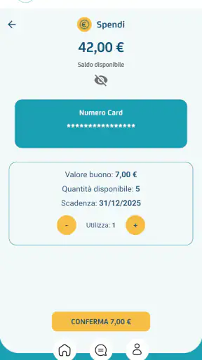 PELLEGRINI CARD screenshot