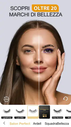 Perfect365:Trucco per il volto screenshot