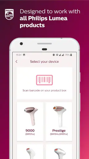 Philips Lumea IPL screenshot