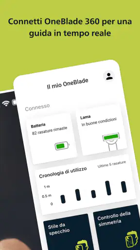 Philips OneBlade (Daily Care) screenshot