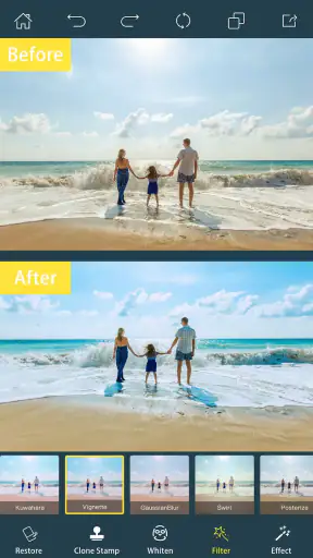 Photo Retouch-Modifica foto screenshot