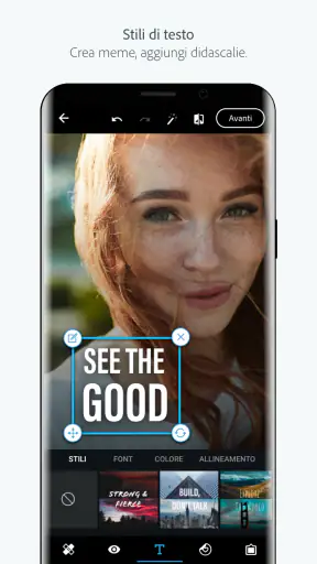 Photoshop Express - Filtri screenshot