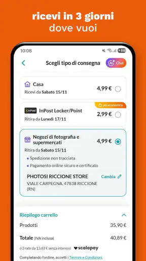 Photosi - Stampa foto e album screenshot