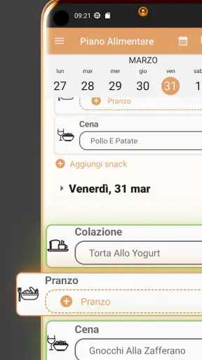 Piano Alimentare & Ricette screenshot