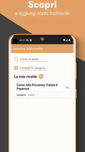 Piano Alimentare & Ricette screenshot
