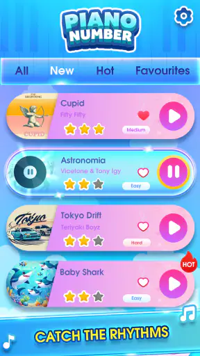 Piano Number screenshot