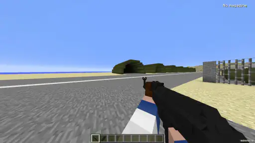 Pistole Mod Minecraft PE 2025 screenshot