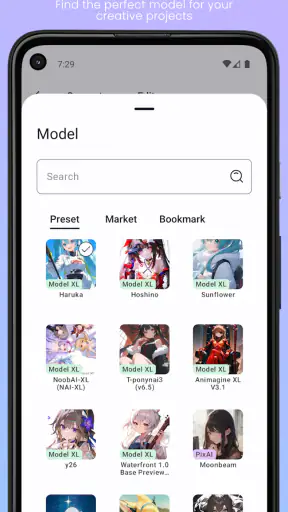 PixAI: AI Anime Art Generator screenshot